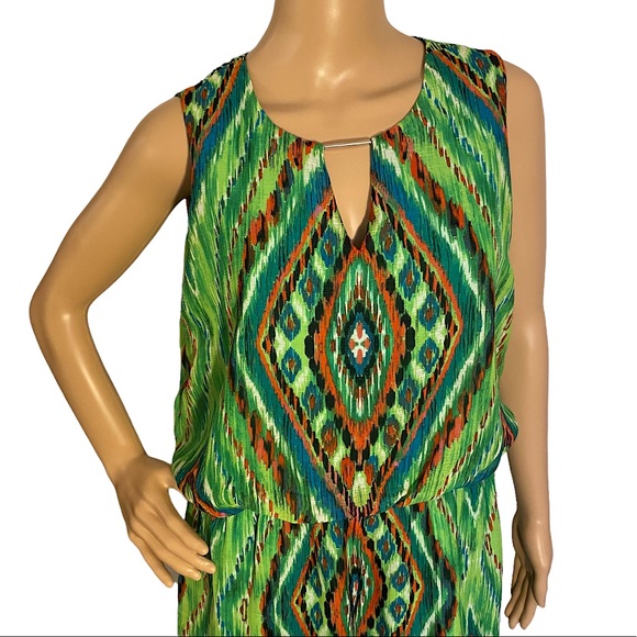 HP ๐ฅณ TIANA B. | GREEN DRESS SZ 10 - Picture 7 of 16